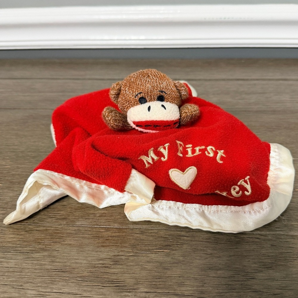 Baby Starters My First‎ Sock Monkey Snuggle Buddy Lovey